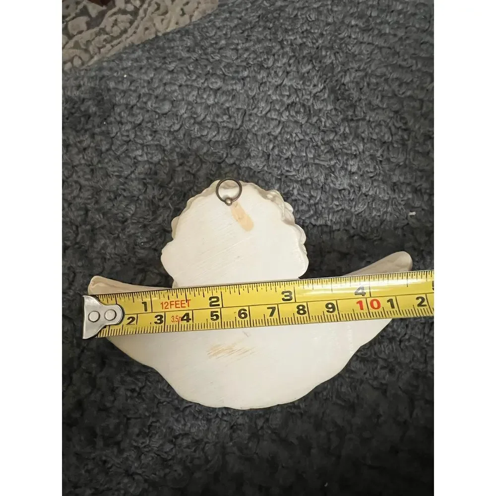 Vintage Victorian Art Deco Angel Cherub Wall Hanging